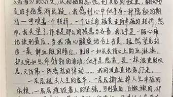 高中随笔300字_高中随笔300字左右