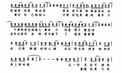 爱的勇气歌词_爱的勇气歌词是什么意思